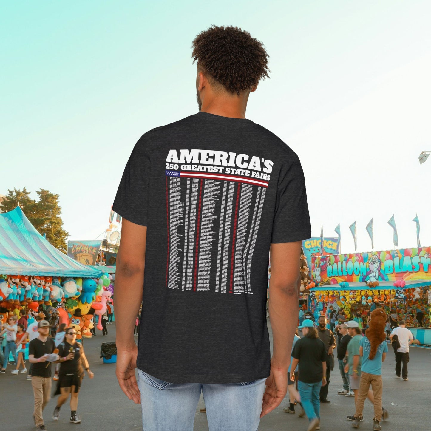 America's 250th Greatest State Fair Tee | Made in USA | Casey the American