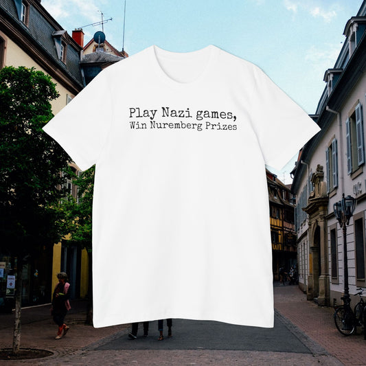 Nuremberg Prizes Tee | Made in USA | Casey the American
