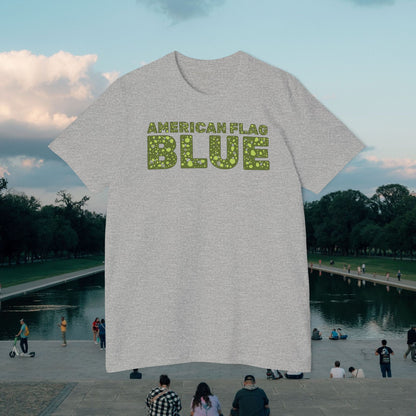 American Flag Blue Tee | Made in USA | Casey the American