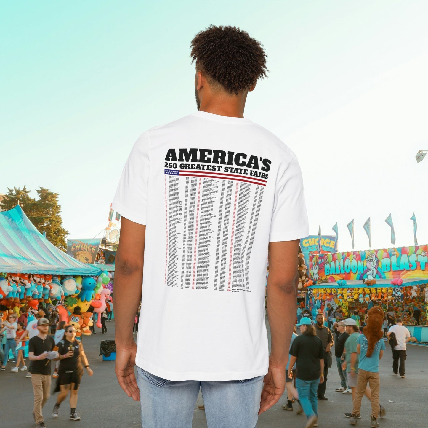 America's 250th Greatest State Fair Tee | Made in USA | Casey the American