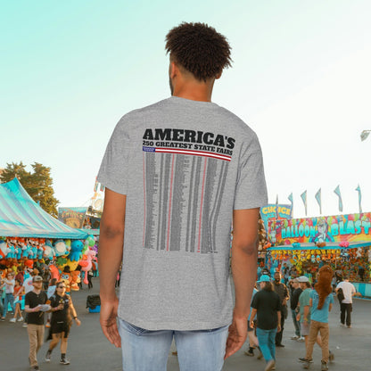 America's 250th Greatest State Fair Tee | Made in USA | Casey the American