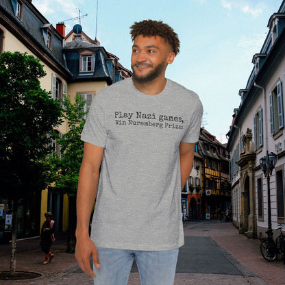 "Nuremberg Prizes" Tee | Made in USA | Casey the American