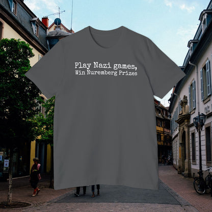 "Nuremberg Prizes" Tee | Made in USA | Casey the American