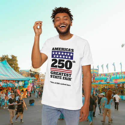 America's 250th Greatest State Fair Tee | Made in USA | Casey the American