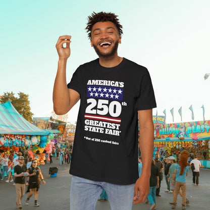 America's 250th Greatest State Fair Tee | Made in USA | Casey the American