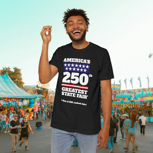 America's 250th Greatest State Fair Tee | Made in USA | Casey the American