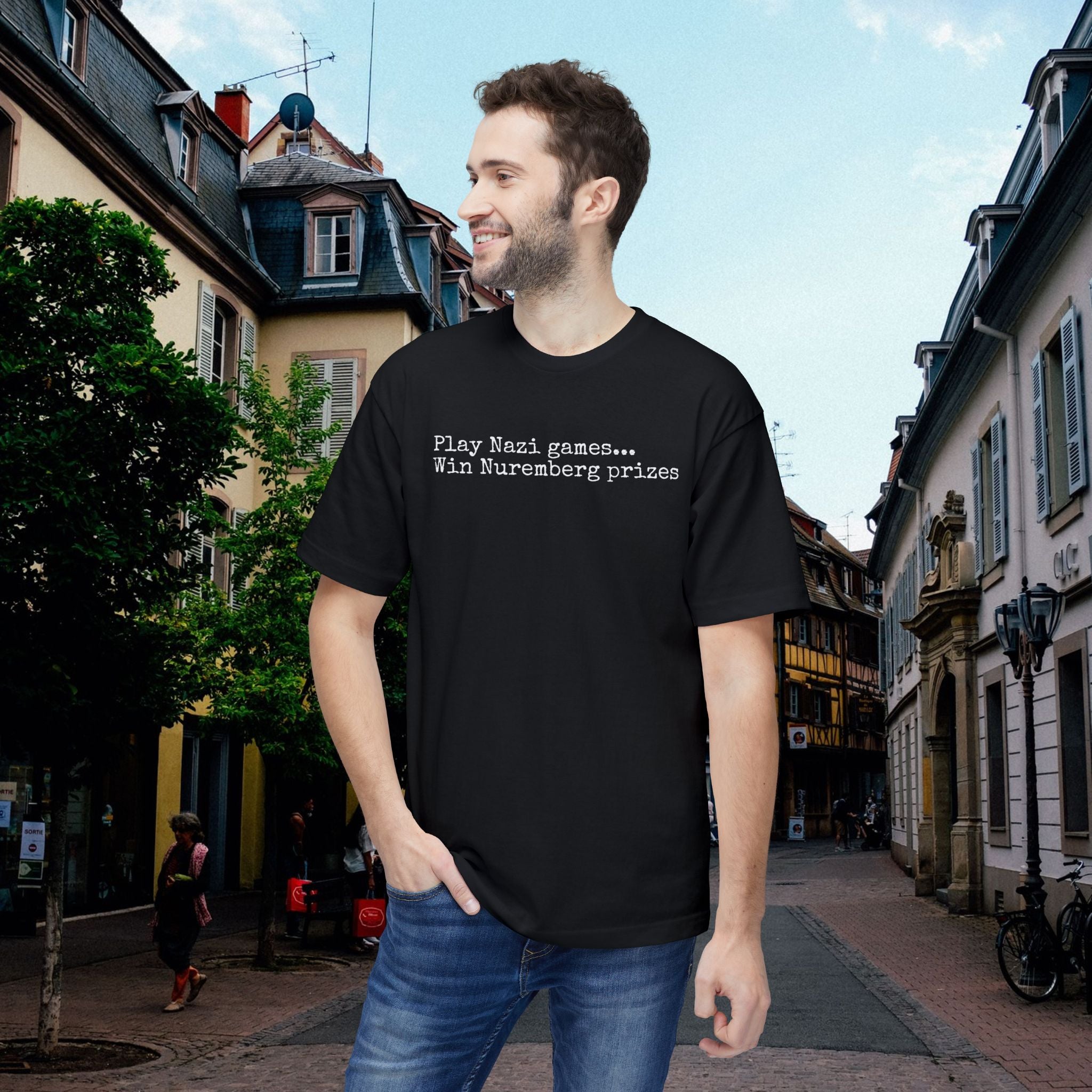 "Nuremberg Prizes" Tee | Made in USA | Casey the American