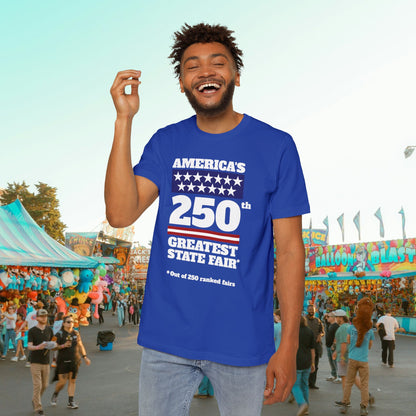 America's 250th Greatest State Fair Tee | Made in USA | Casey the American