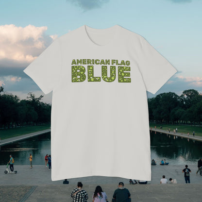 American Flag Blue Tee | Made in USA | Casey the American
