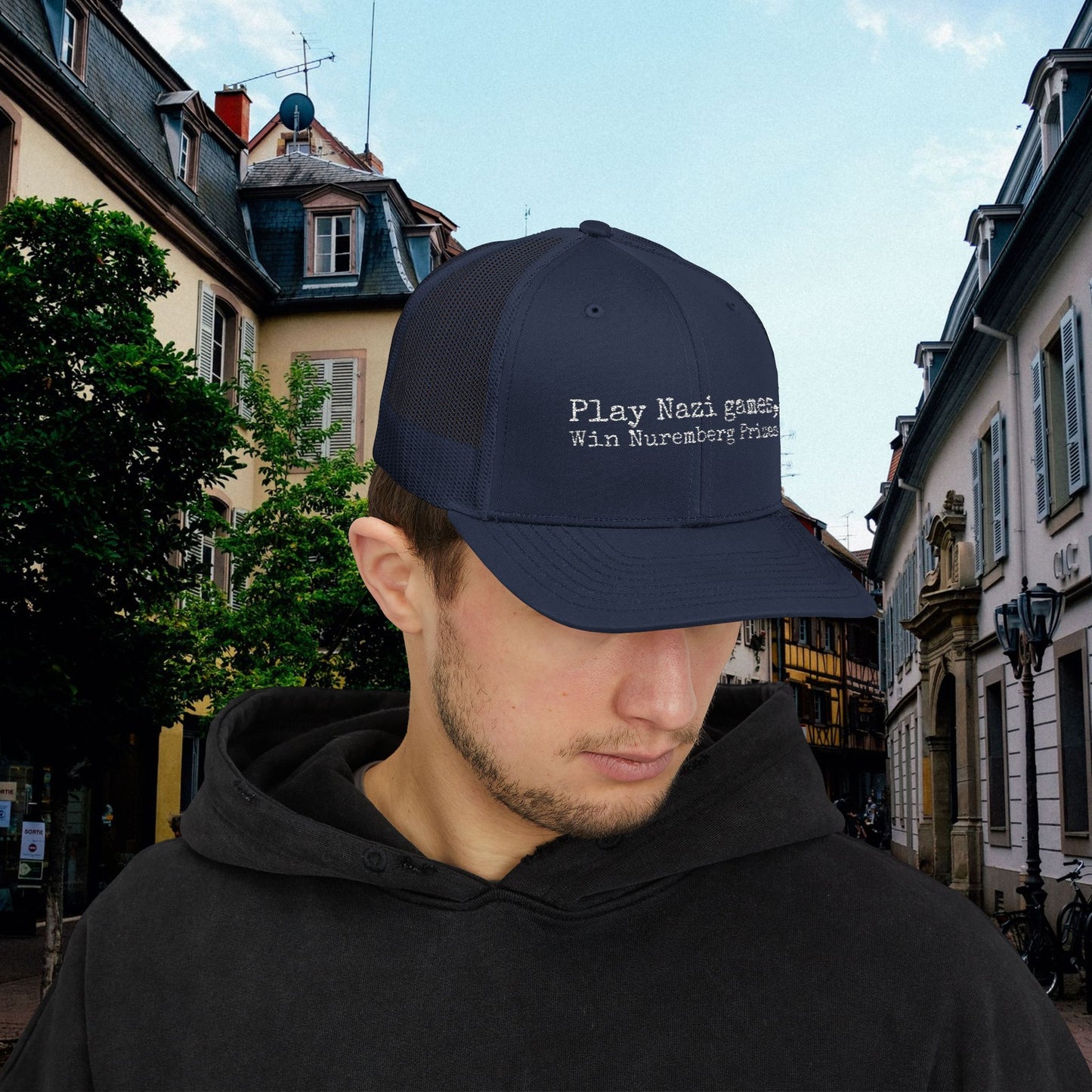 "Nurember Prizes" Snapback Trucker Cap | Casey the American