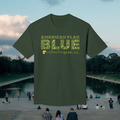"American Flag Blue" Tee | Made in USA | Casey the American