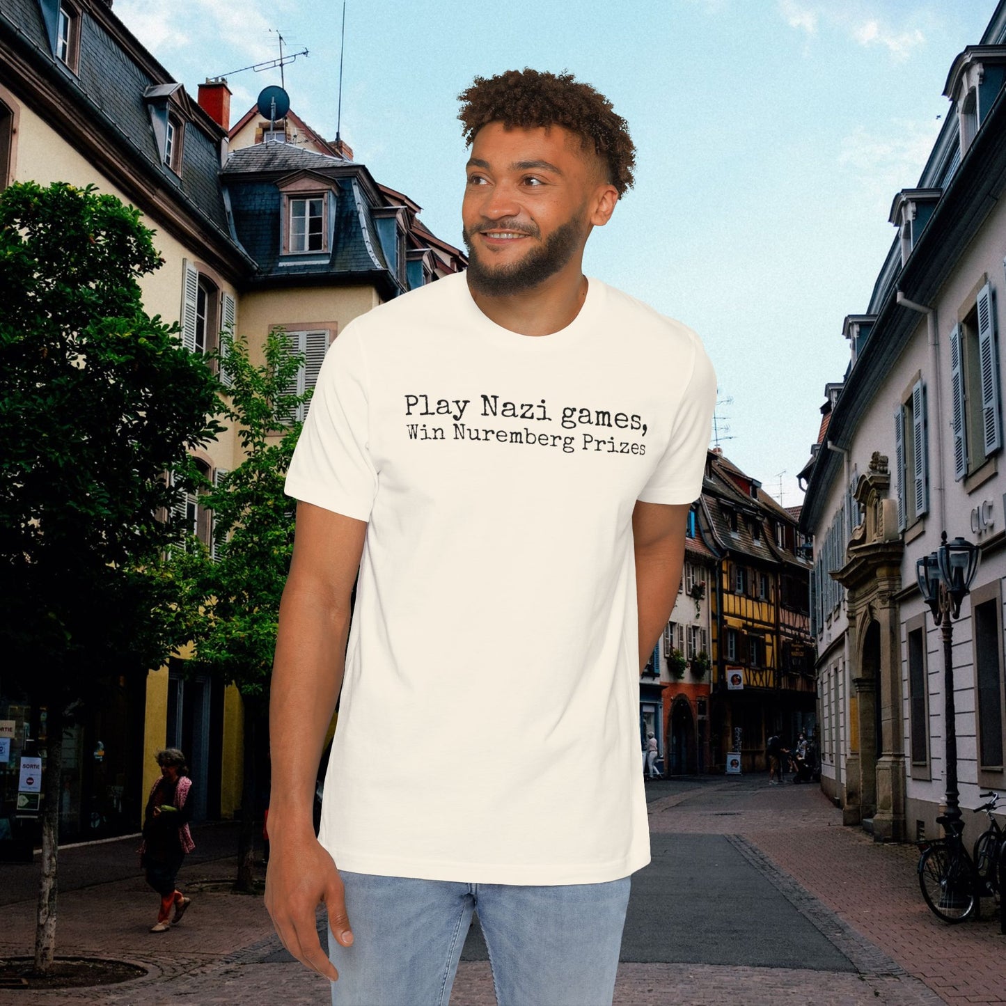 "Nuremberg Prizes" Tee | Made in USA | Casey the American