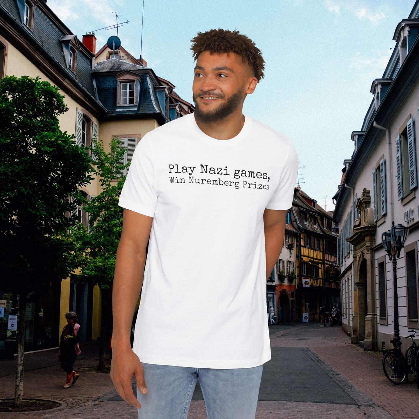 "Nuremberg Prizes" Tee | Made in USA | Casey the American