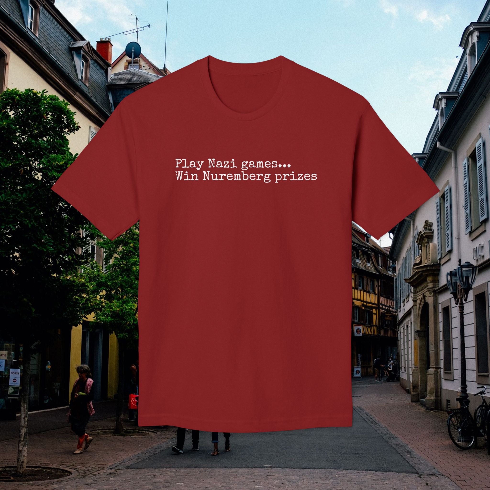 "Nuremberg Prizes" Tee | Made in USA | Casey the American