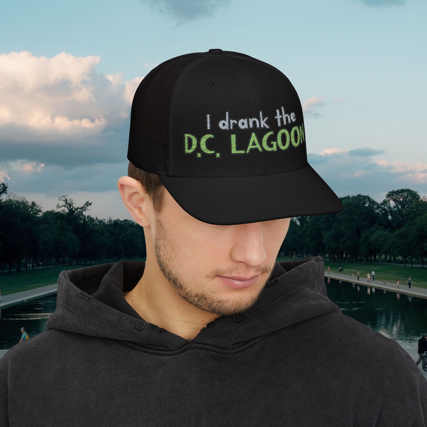 DC Lagoon Trucker Cap | Casey the American
