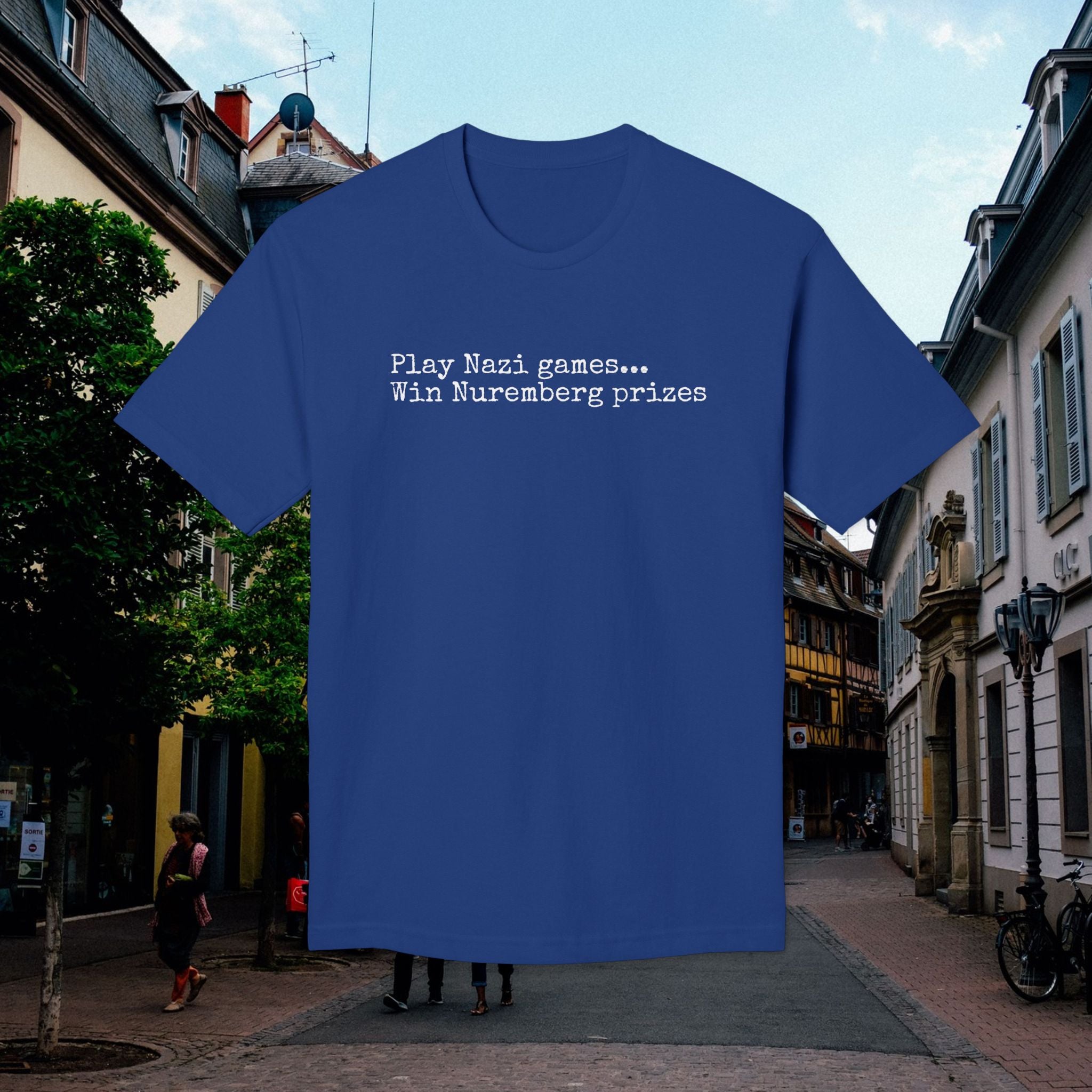 "Nuremberg Prizes" Tee | Made in USA | Casey the American