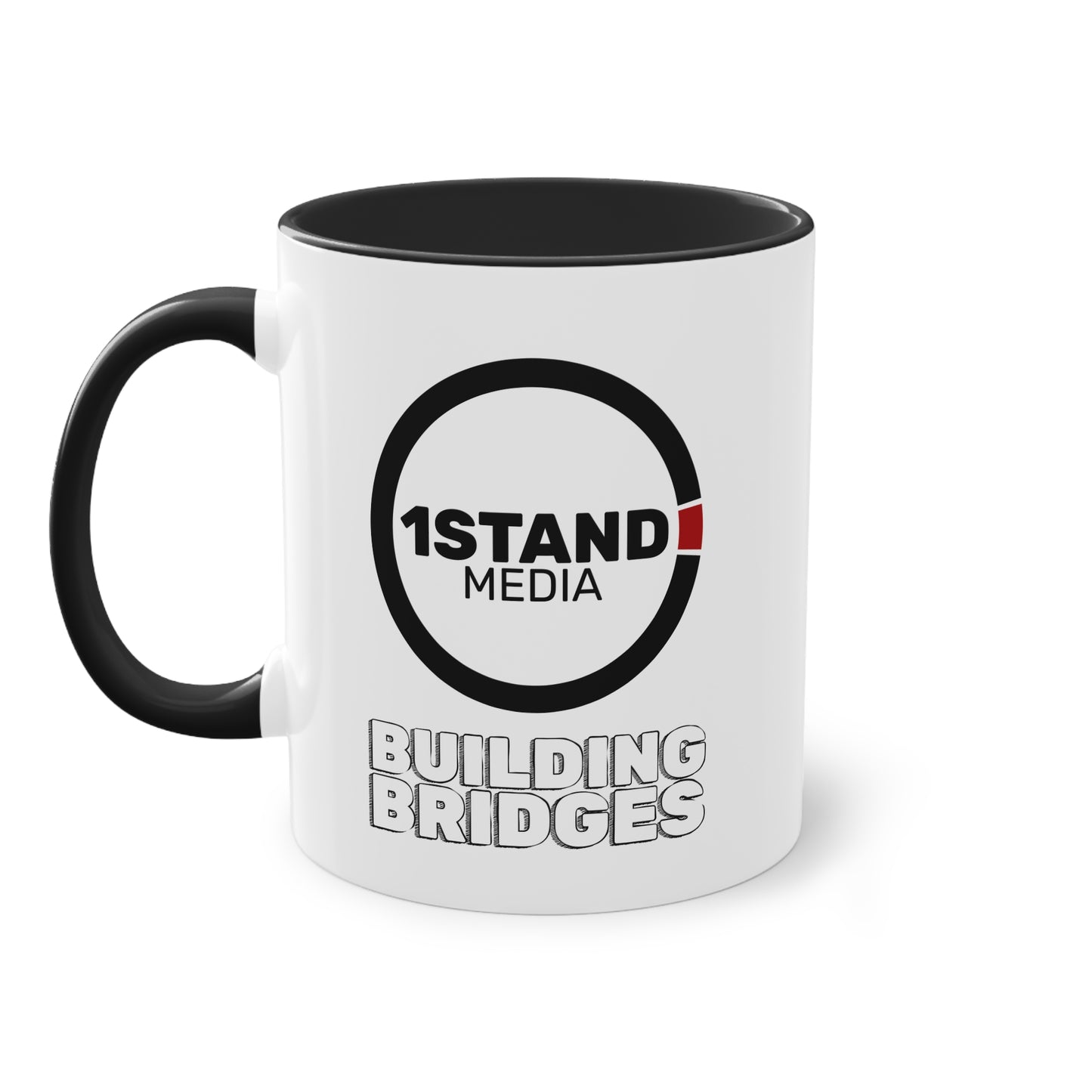 1Stand Media Two-Tone Coffee Mug, 11oz