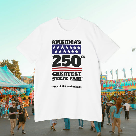 America's 250th Greatest State Fair Tee | Made in USA | Casey the American