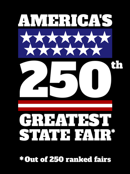 America's 250th Greatest State Fair Tee | Made in USA | Casey the American