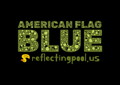 American Flag Blue Tee | Casey the American