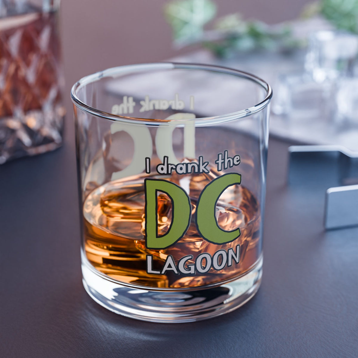 DC Lagoon Rocks Glass, 10oz | Casey the American