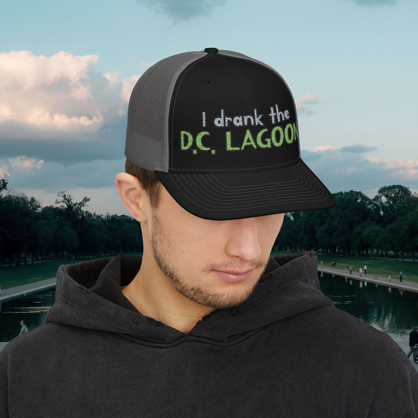 DC Lagoon Trucker Cap | Casey the American