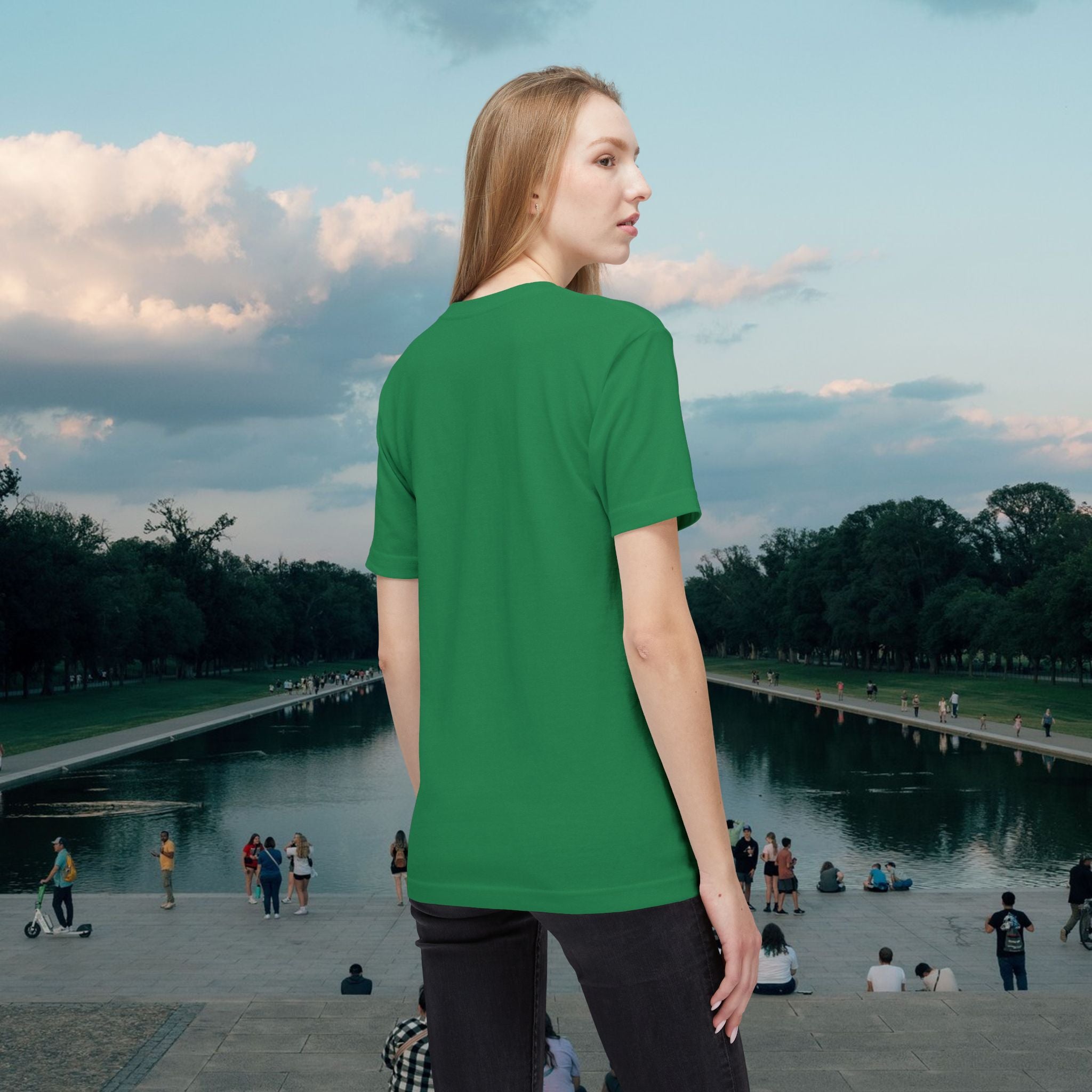 "American Flag Blue" Tee | Made in USA | Casey the American