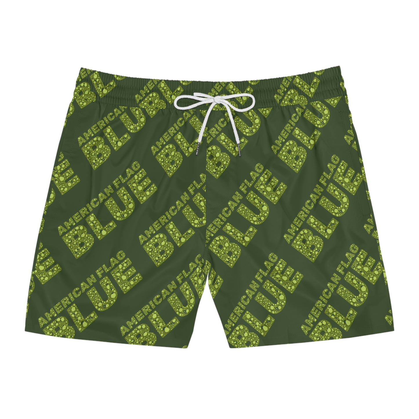 American Flag Blue Swim Shorts | Casey the American