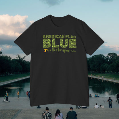 "American Flag Blue" Tee | Made in USA | Casey the American