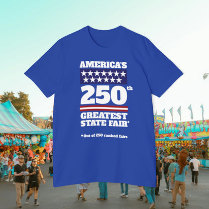 America's 250th Greatest State Fair Tee | Made in USA | Casey the American