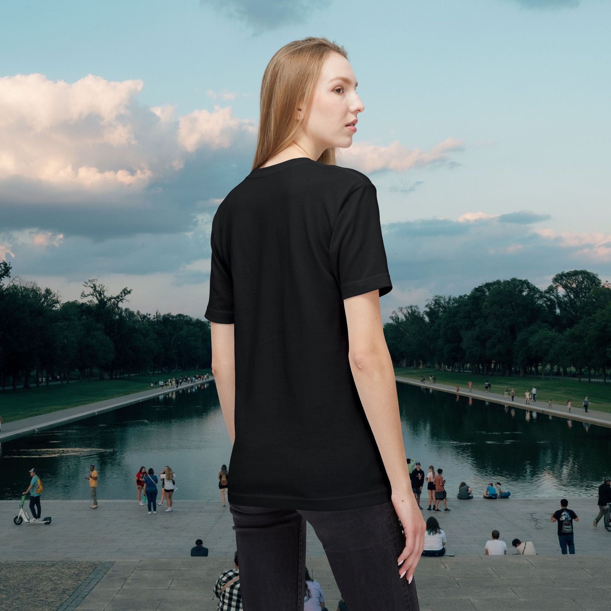 "American Flag Blue" Tee | Made in USA | Casey the American