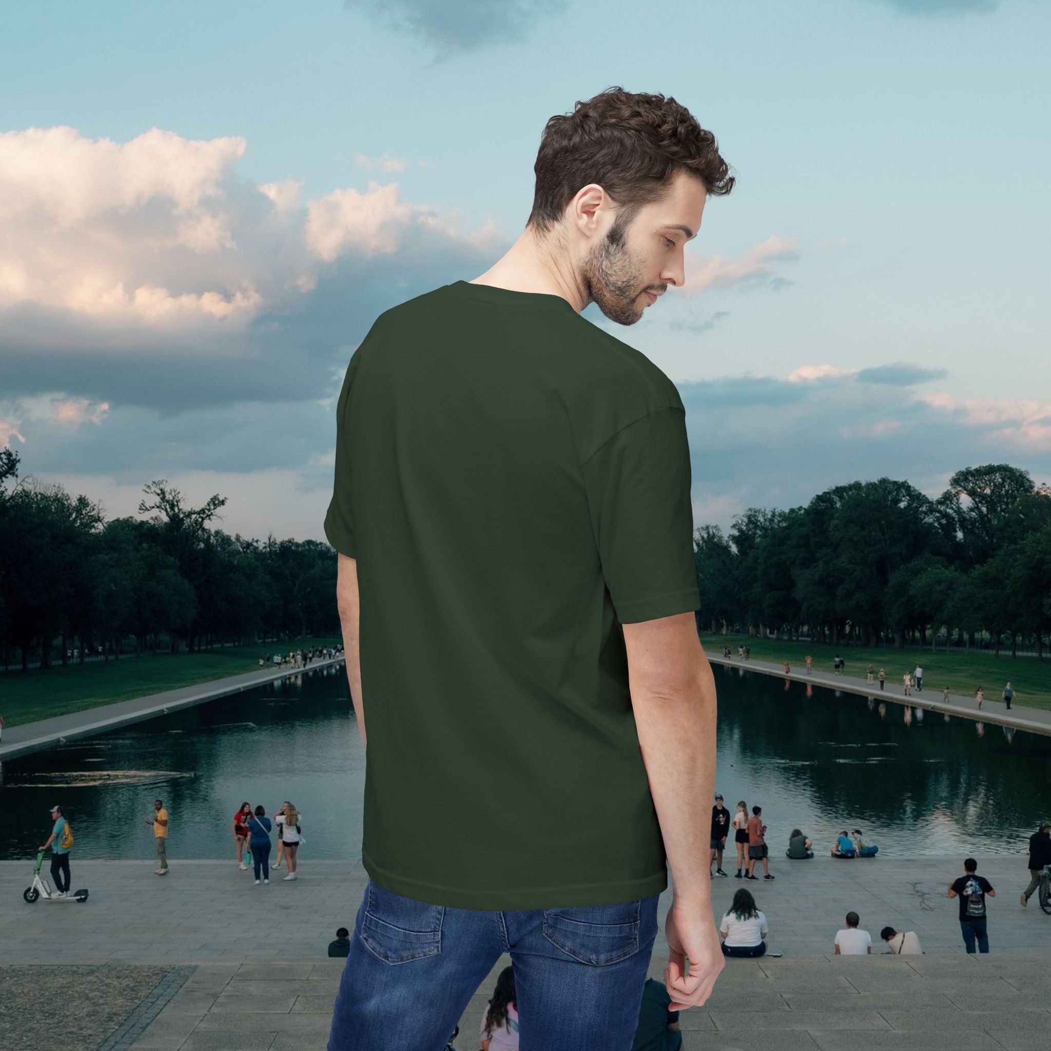 "American Flag Blue" Tee | Made in USA | Casey the American