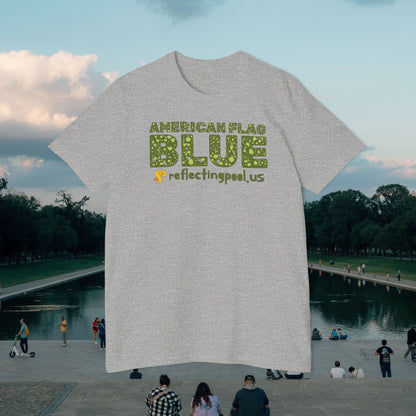 "American Flag Blue" Tee | Made in USA | Casey the American