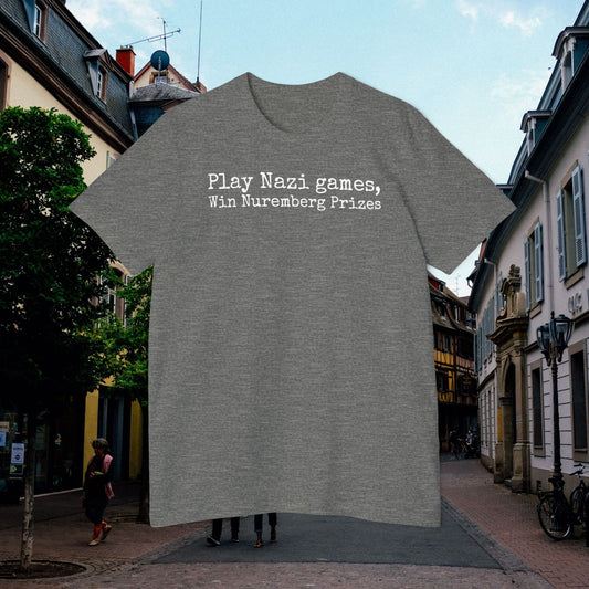 "Nuremberg Prizes" Tee | Made in USA | Casey the American