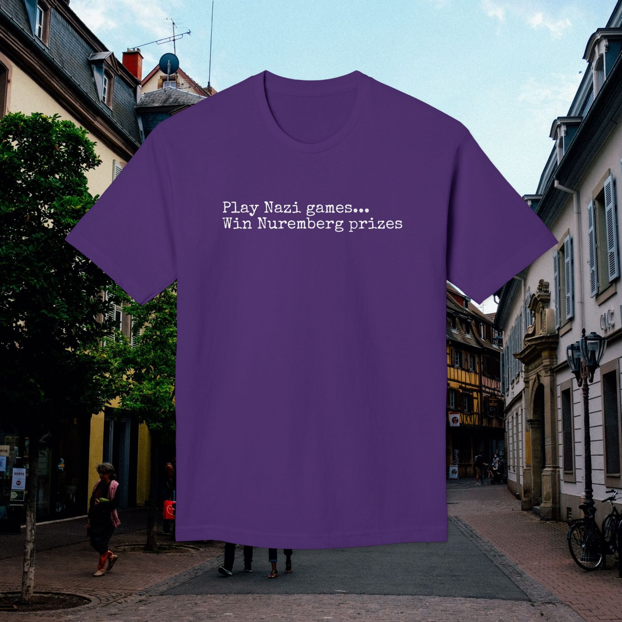 "Nuremberg Prizes" Tee | Made in USA | Casey the American