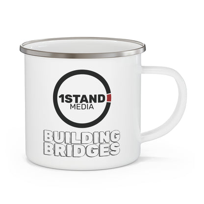 1Stand Media Enamel Camping Mug