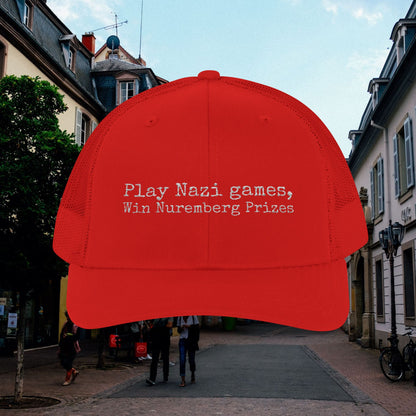 "Nurember Prizes" Snapback Trucker Cap | Casey the American