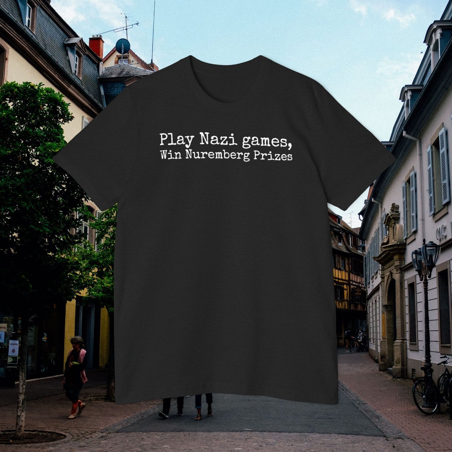 "Nuremberg Prizes" Tee | Made in USA | Casey the American