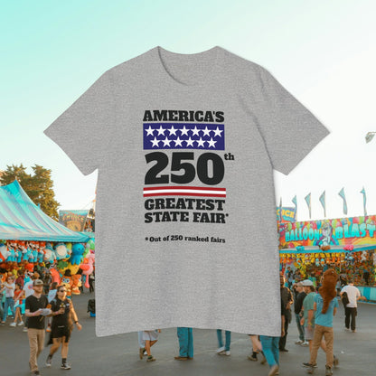 America's 250th Greatest State Fair Tee | Made in USA | Casey the American