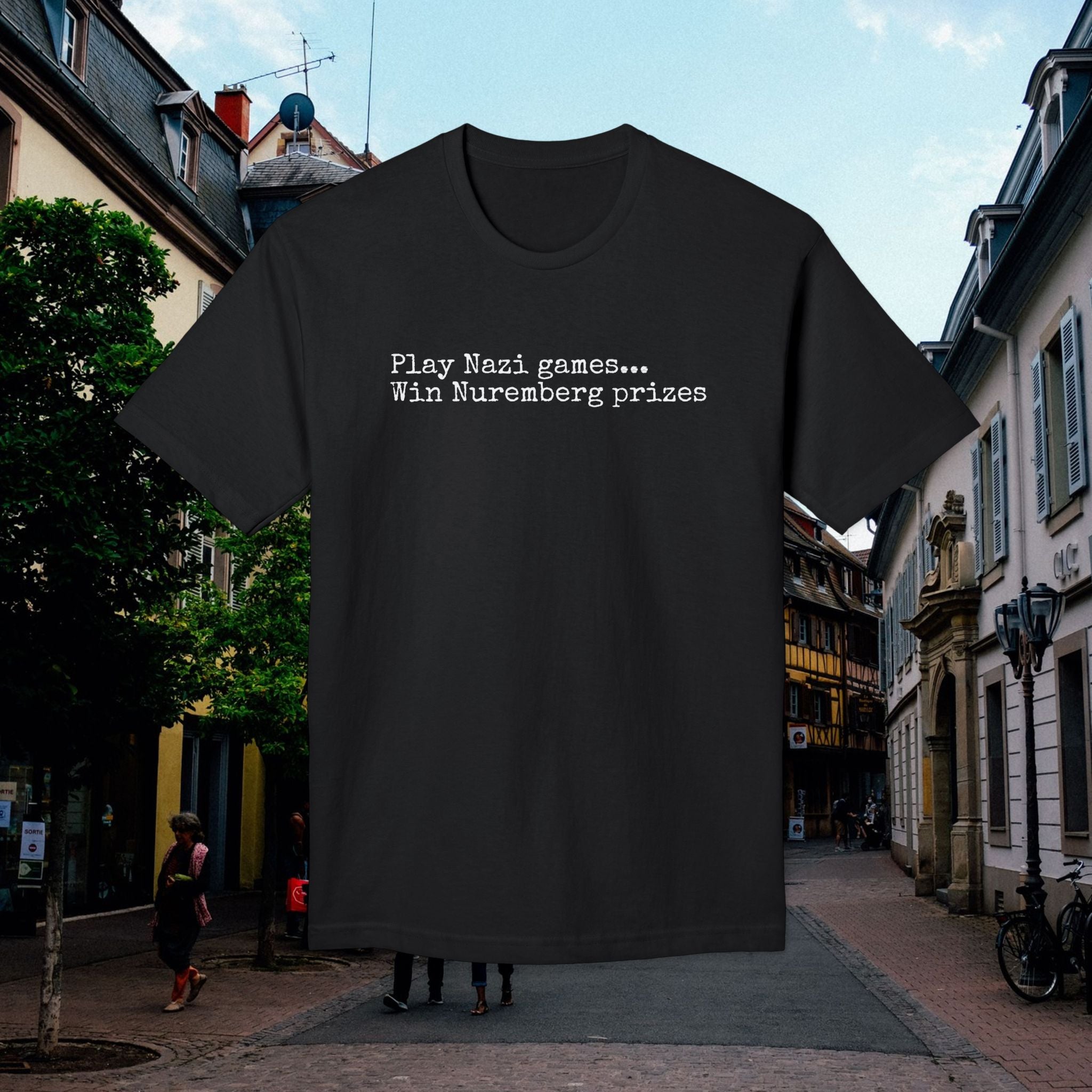 "Nuremberg Prizes" Tee | Made in USA | Casey the American