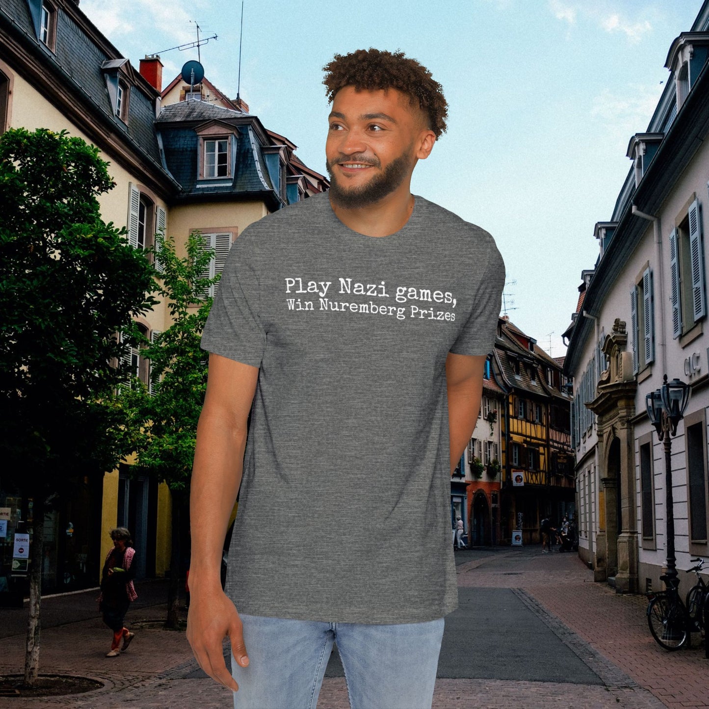 "Nuremberg Prizes" Tee | Made in USA | Casey the American
