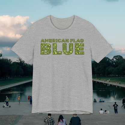 American Flag Blue Tee | Casey the American