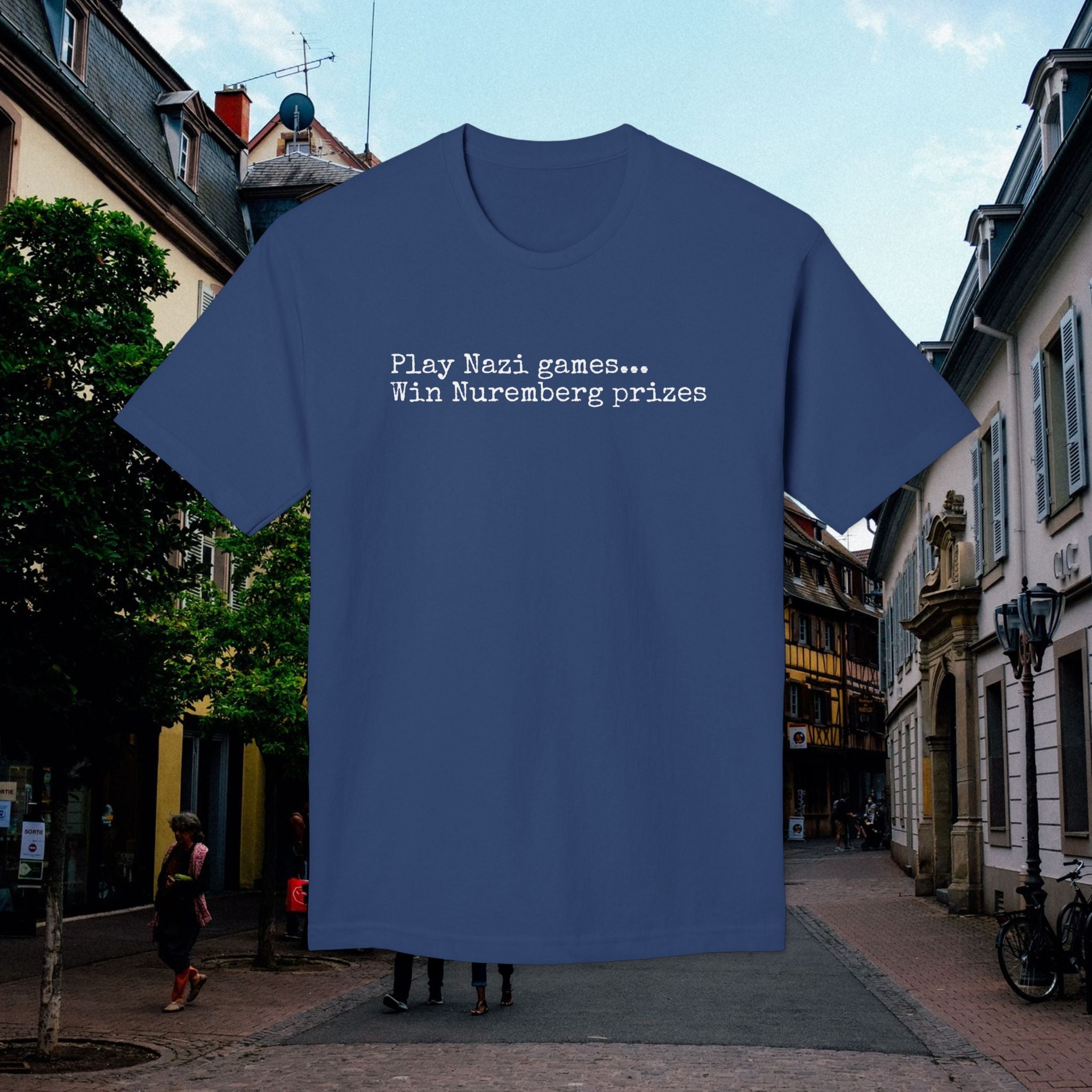 "Nuremberg Prizes" Tee | Made in USA | Casey the American