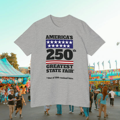 America's 250th Greatest State Fair Tee | Made in USA | Casey the American