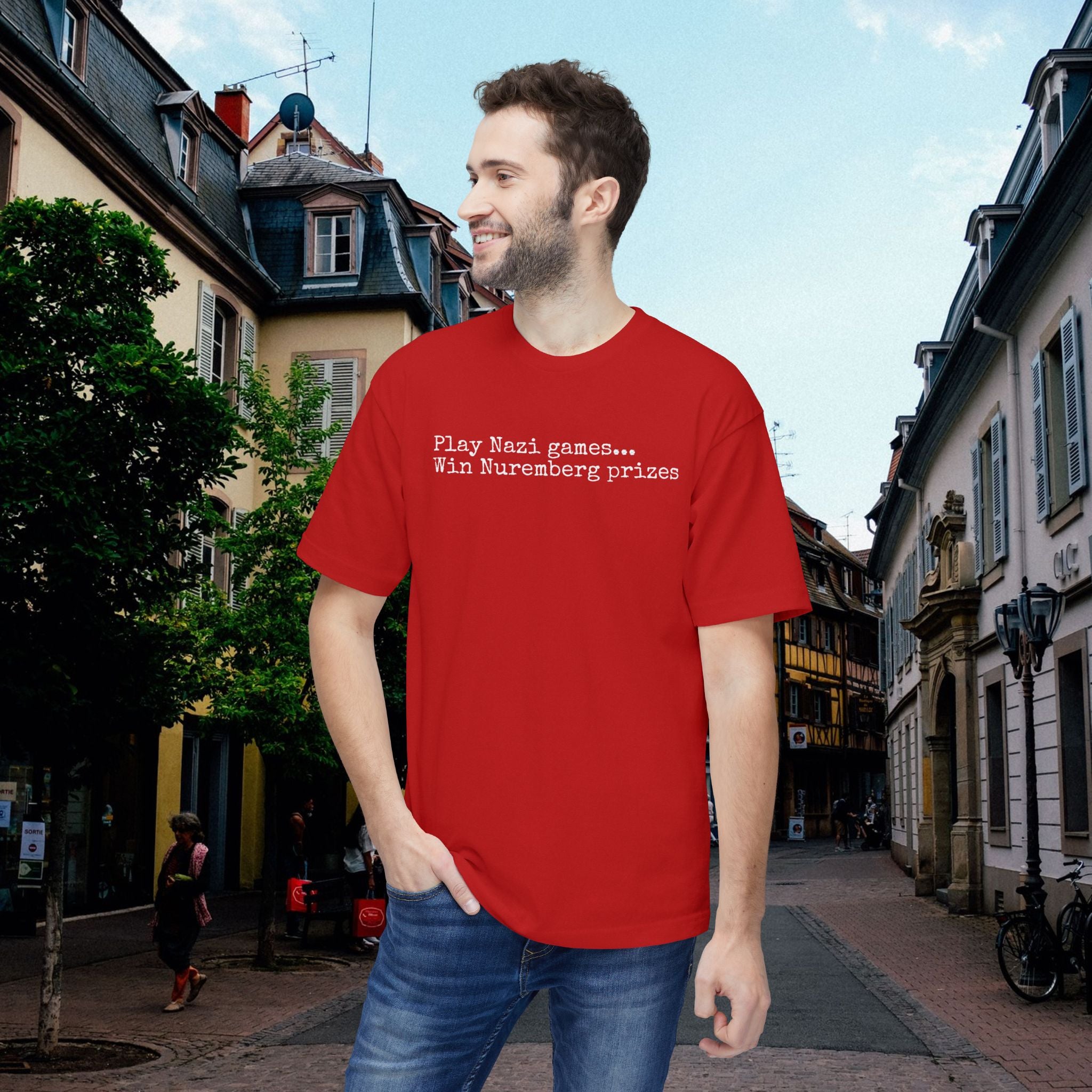 "Nuremberg Prizes" Tee | Made in USA | Casey the American