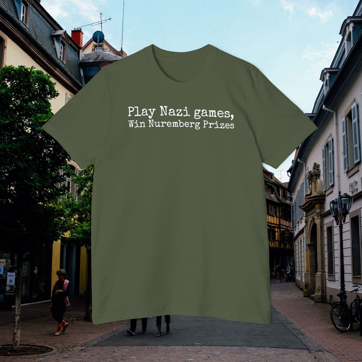 "Nuremberg Prizes" Tee | Made in USA | Casey the American