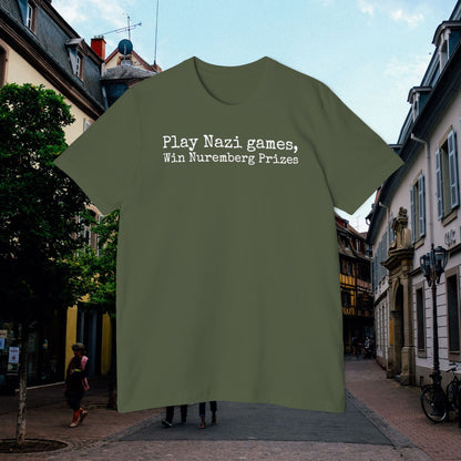 "Nuremberg Prizes" Tee | Made in USA | Casey the American