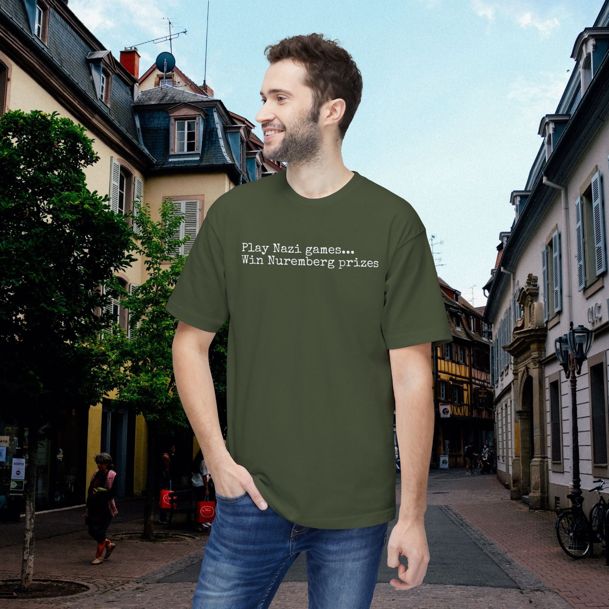 "Nuremberg Prizes" Tee | Made in USA | Casey the American