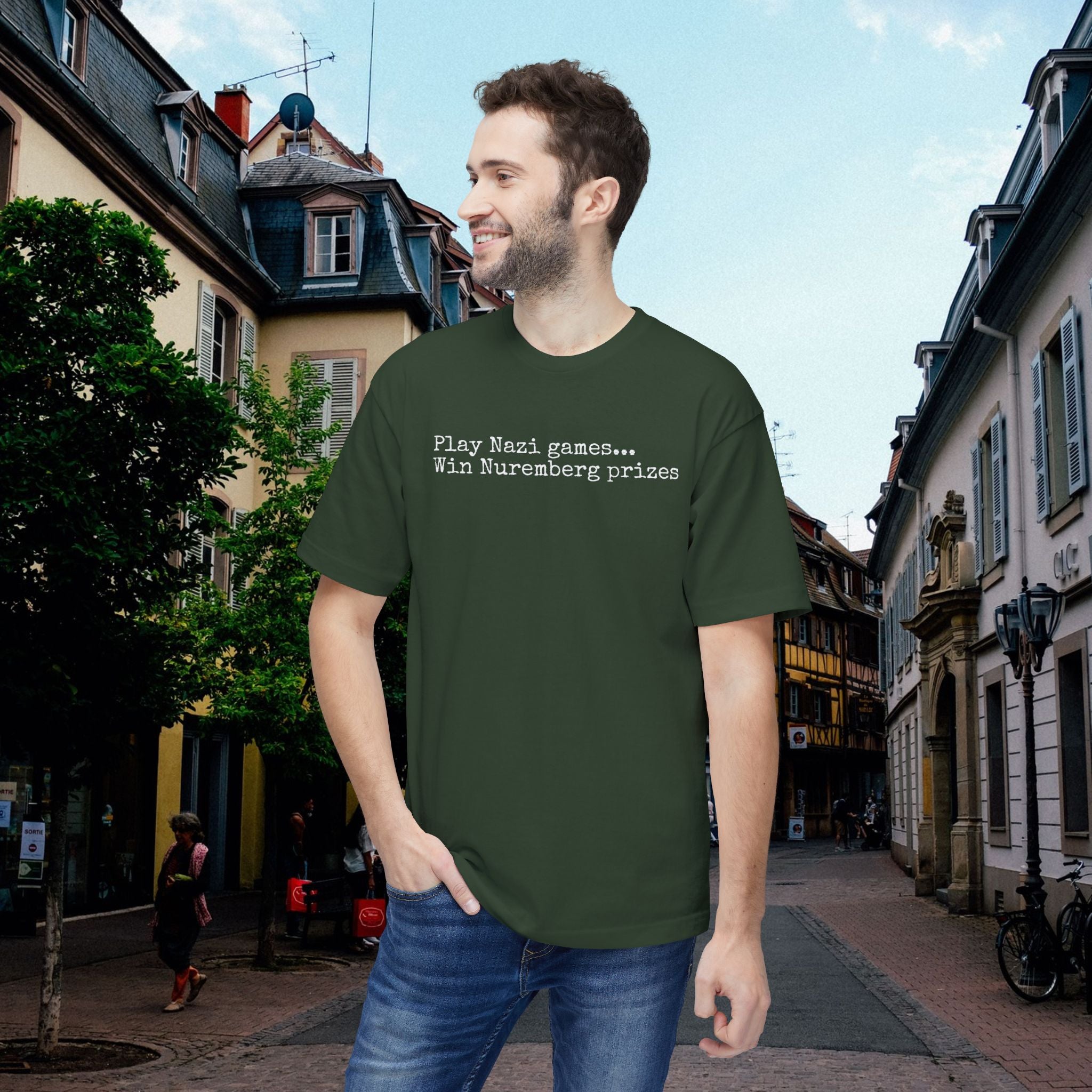 "Nuremberg Prizes" Tee | Made in USA | Casey the American