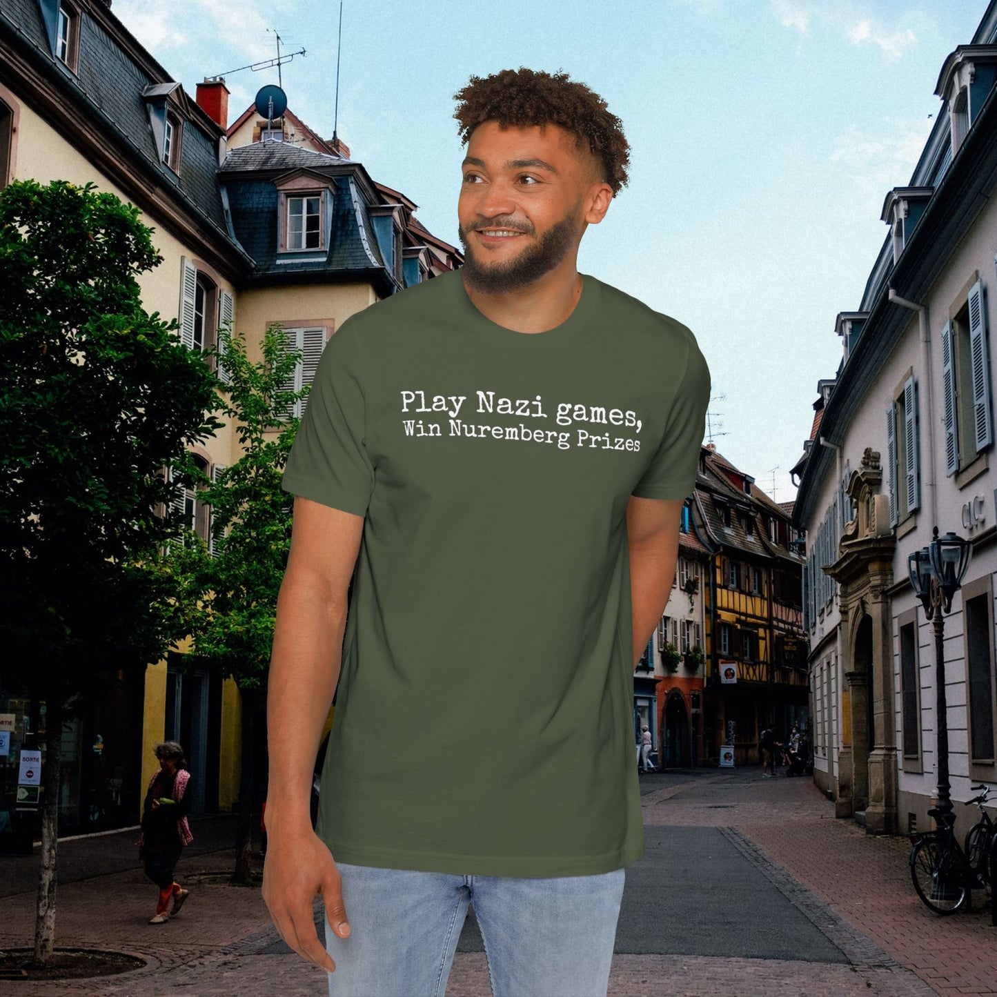 "Nuremberg Prizes" Tee | Made in USA | Casey the American